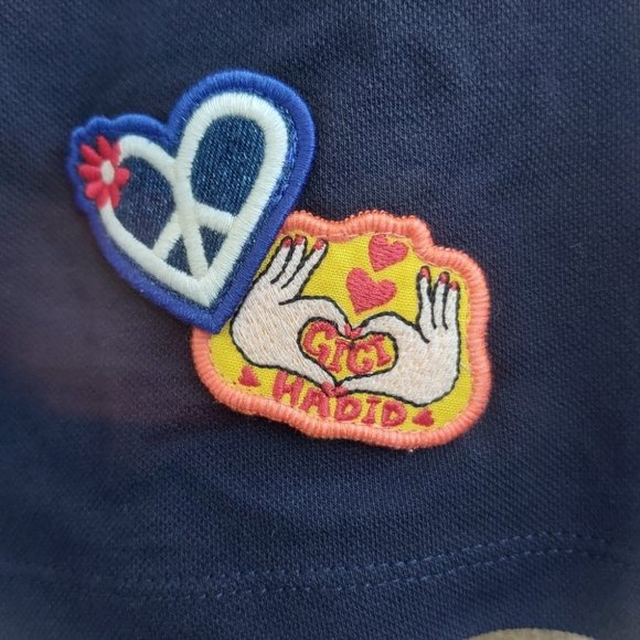 Tommy Hilfiger Gigi Hadid Cropped Polo Tee - Picture 6 of 16